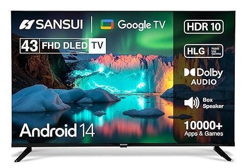 Sansui JSW43FHG5 43 inch Full HD Smart LED TV