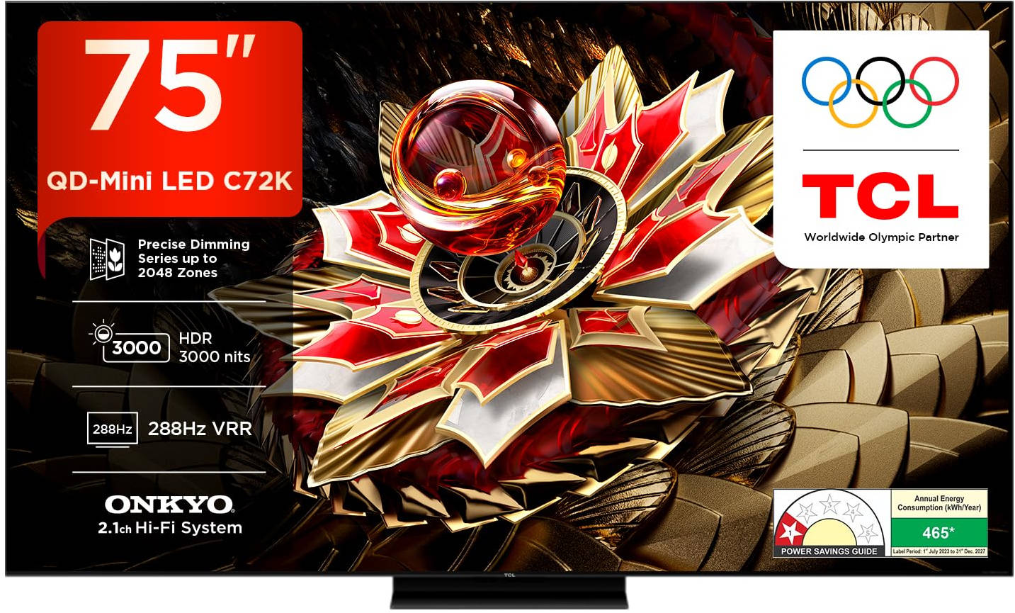 TCL 75C72K 75 inch UHD Smart QD-Mini LED TV Price, Specifications ...