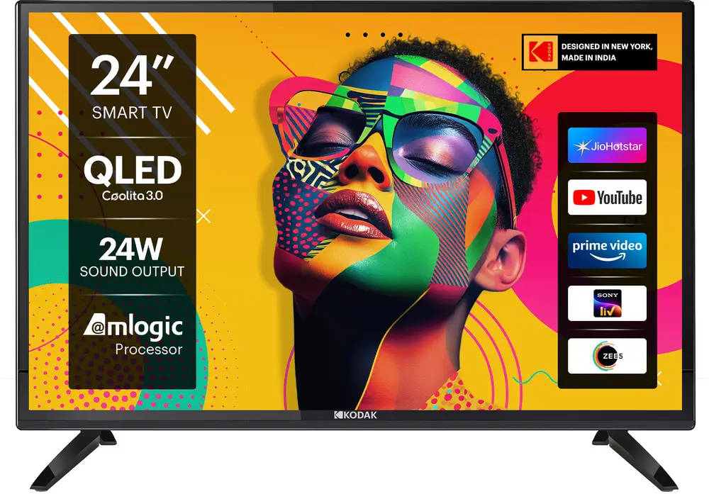 24QSE5007 24 inch HD ready Smart QLED TV