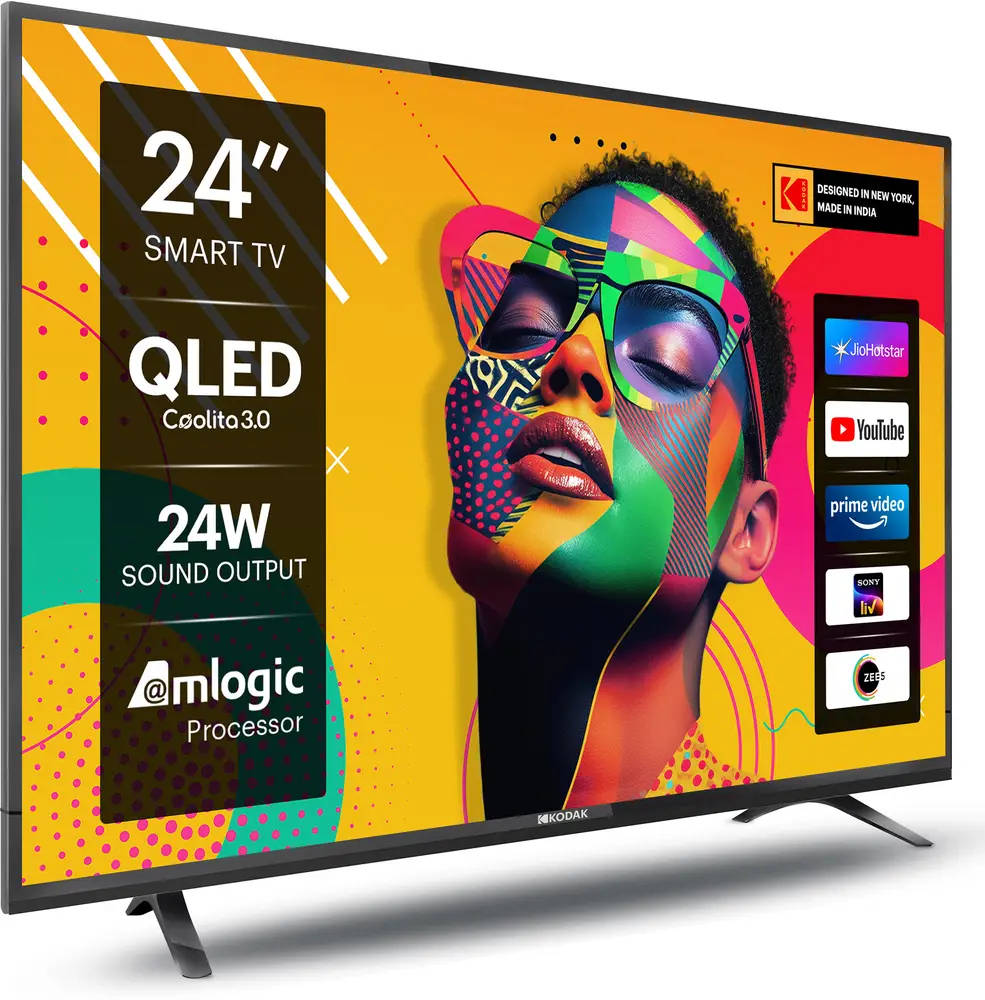 24QSE5007 24 inch HD ready Smart QLED TV