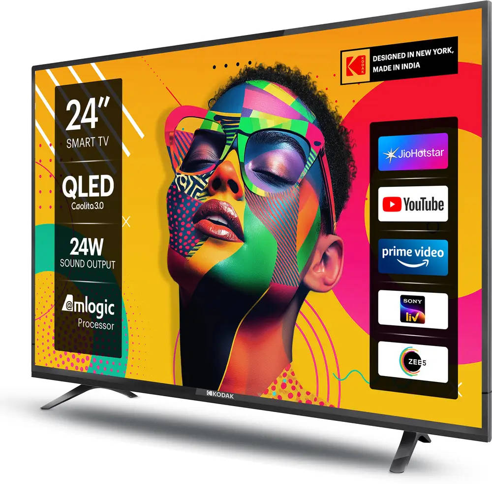 24QSE5007 24 inch HD ready Smart QLED TV