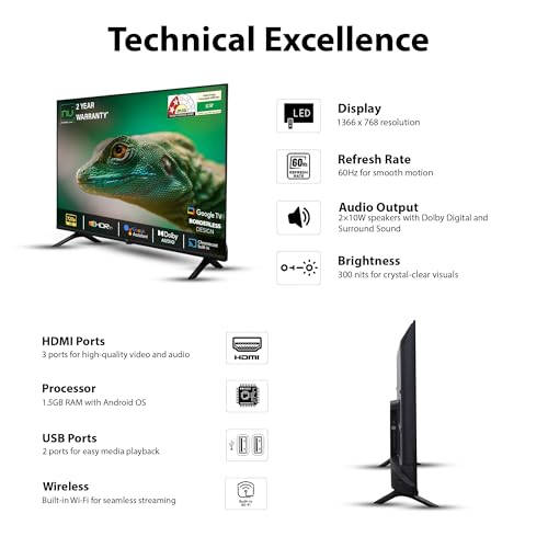 LED32QUGNX 32 inch HD ready Smart QLED TV