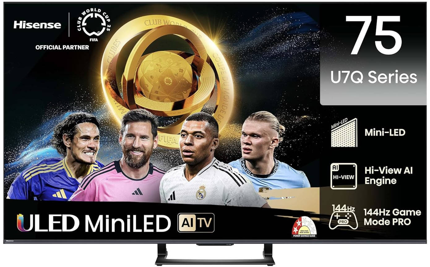 75U7Q 75 inch UHD Smart QLED Mini LED TV