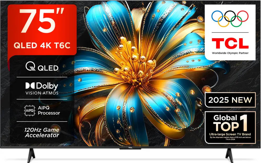 75T6C 75 inch UHD Smart QLED TV
