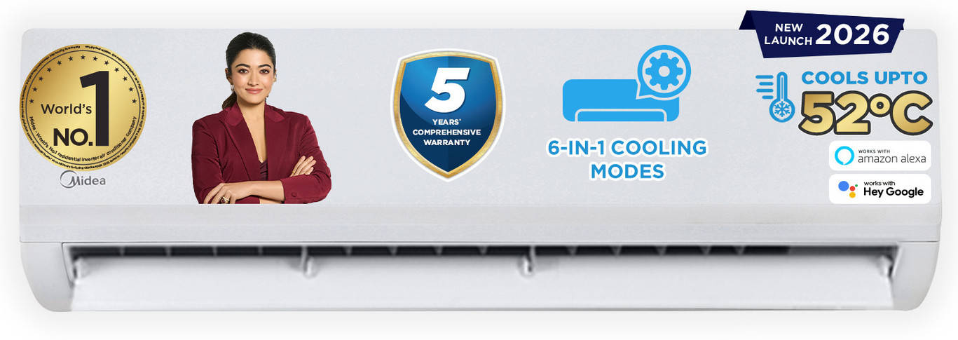 Santis Max DLX Wi-Fi - MAI24SD3R36W0 2 Ton 3 Star Inverter Air Conditioners AC