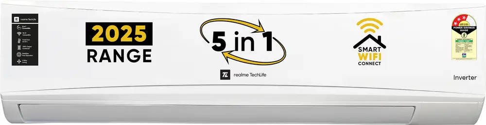 Techlife 103IAA25WRS 1 Ton 3 Star Inverter Split Air Conditioner