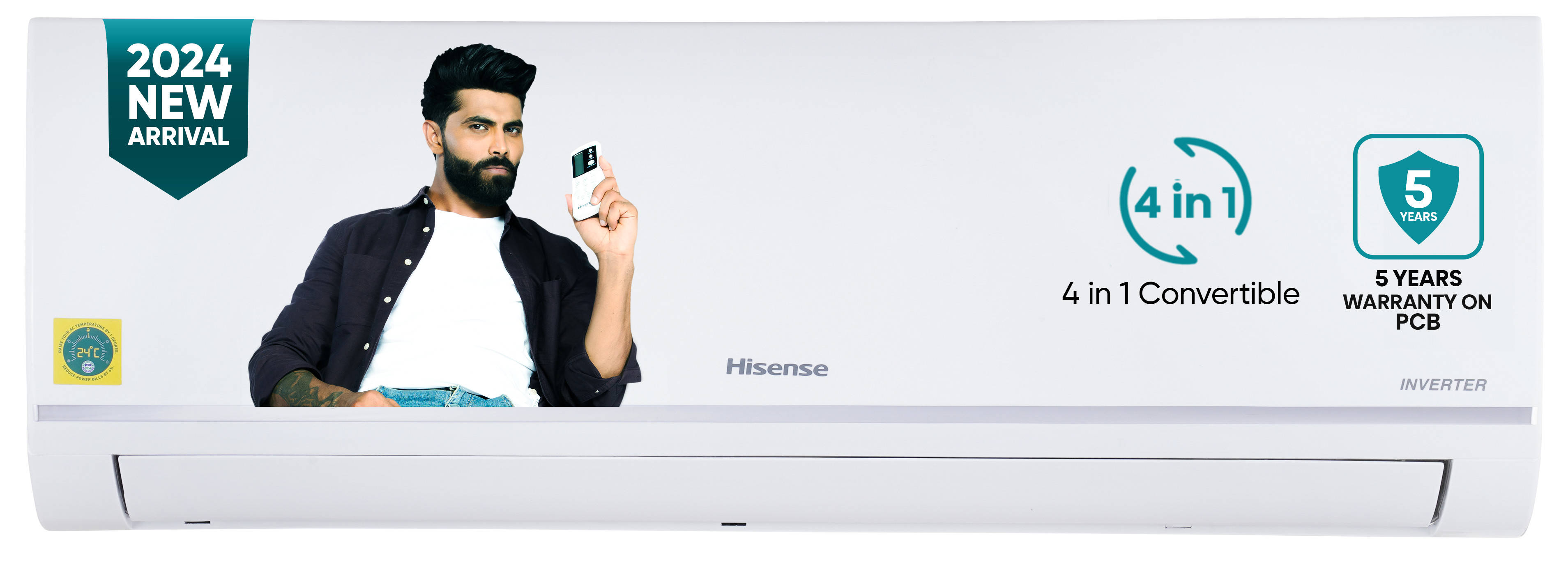 AS-12TR4R3BP1 1 Ton 3 Star Inverter Split Air Conditioner