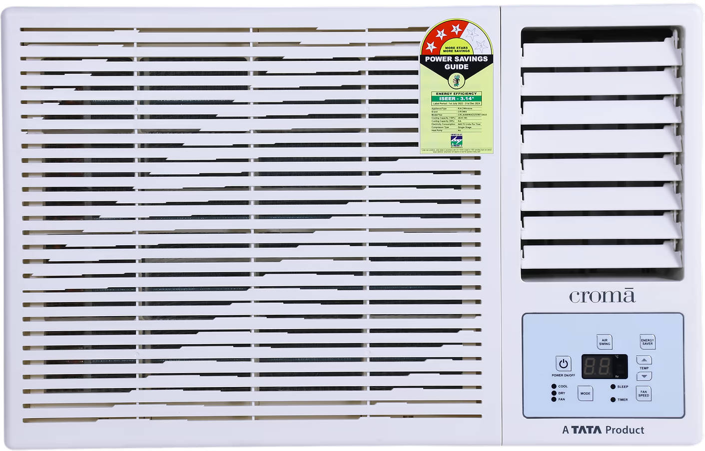 CRLA009WAD255901 0.75 Ton 3 Star Window Air Conditioner