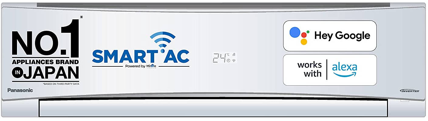 Panasonic CS/CU-SU18YKYWT 1.5 Ton 3 Star Inverter Split Air Conditioner