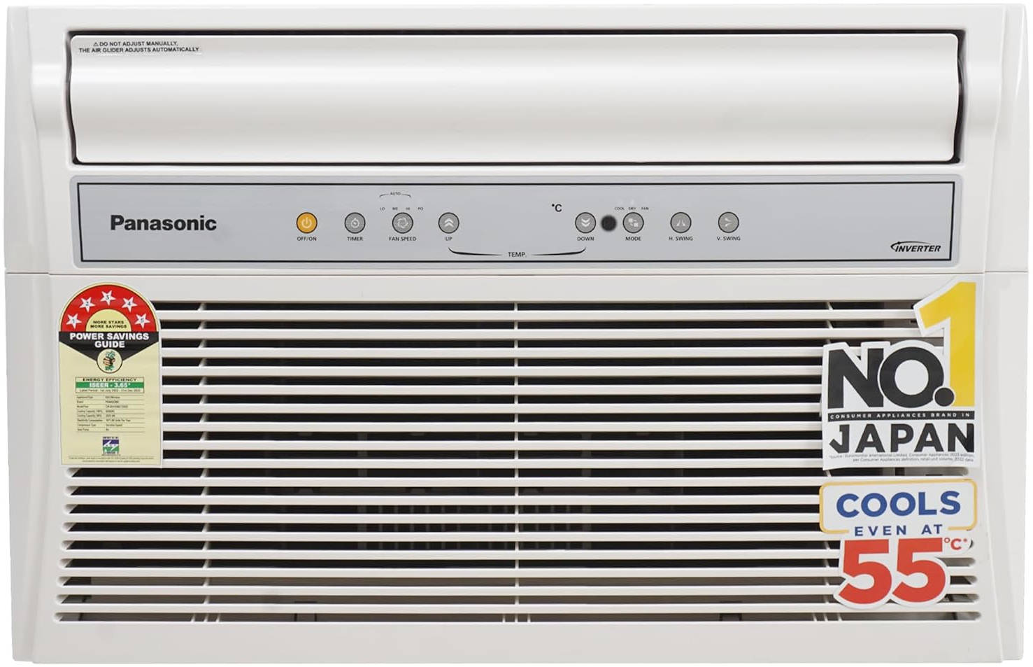 Panasonic CW-XN185BGT 1.5 Ton 5 Star Inverter Air Conditioners Air ...