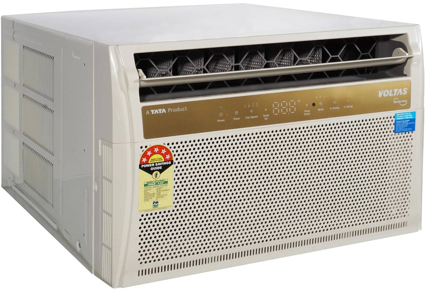 185V Vertis Topaz (4011500) 1.5 Ton 5 Star Inverter Window Air Conditioner