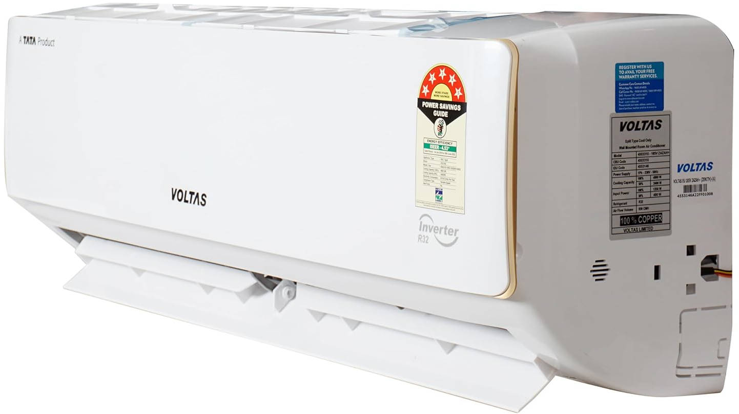 185V ZAZAH Plus (4503310) 1.5 Ton 5 Star Inverter Split Air Conditioner