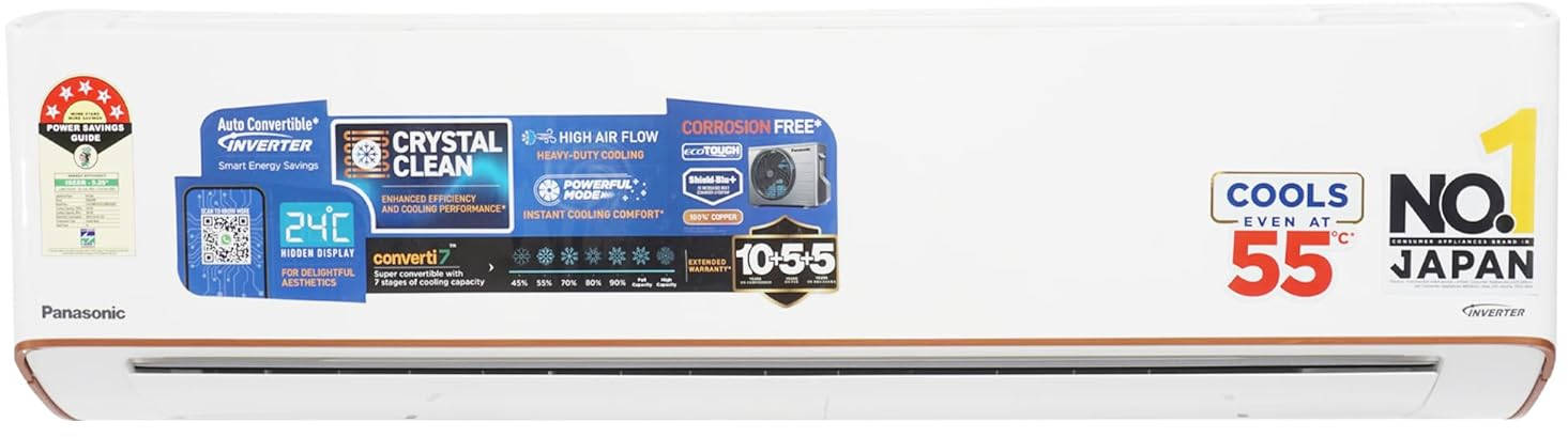 CS/CU-EU24BKY5 2 Ton 5 Star Air Conditioners Air Conditioner