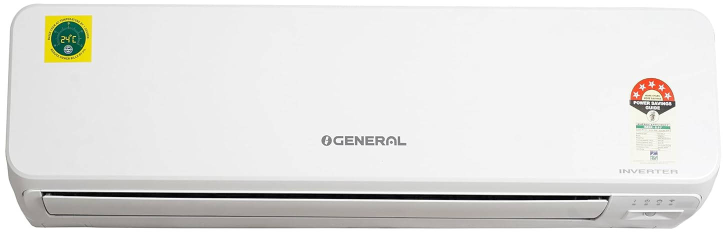 General ASGG18KJTA-B 1.5 Ton 5 Star Inverter Split Air Conditioner
