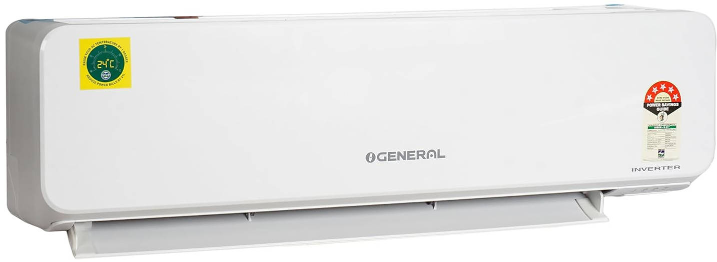 General ASGG18KJTA-B 1.5 Ton 5 Star Inverter Split Air Conditioner
