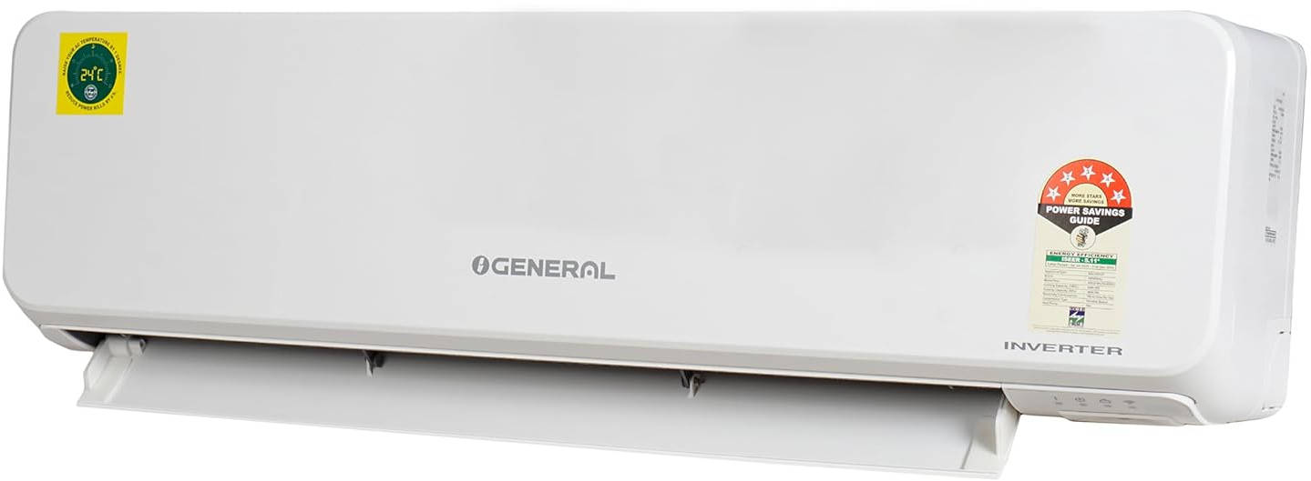 O General General ASGG18KJTA-B 1.5 Ton 5 Star Inverter Split Air ...