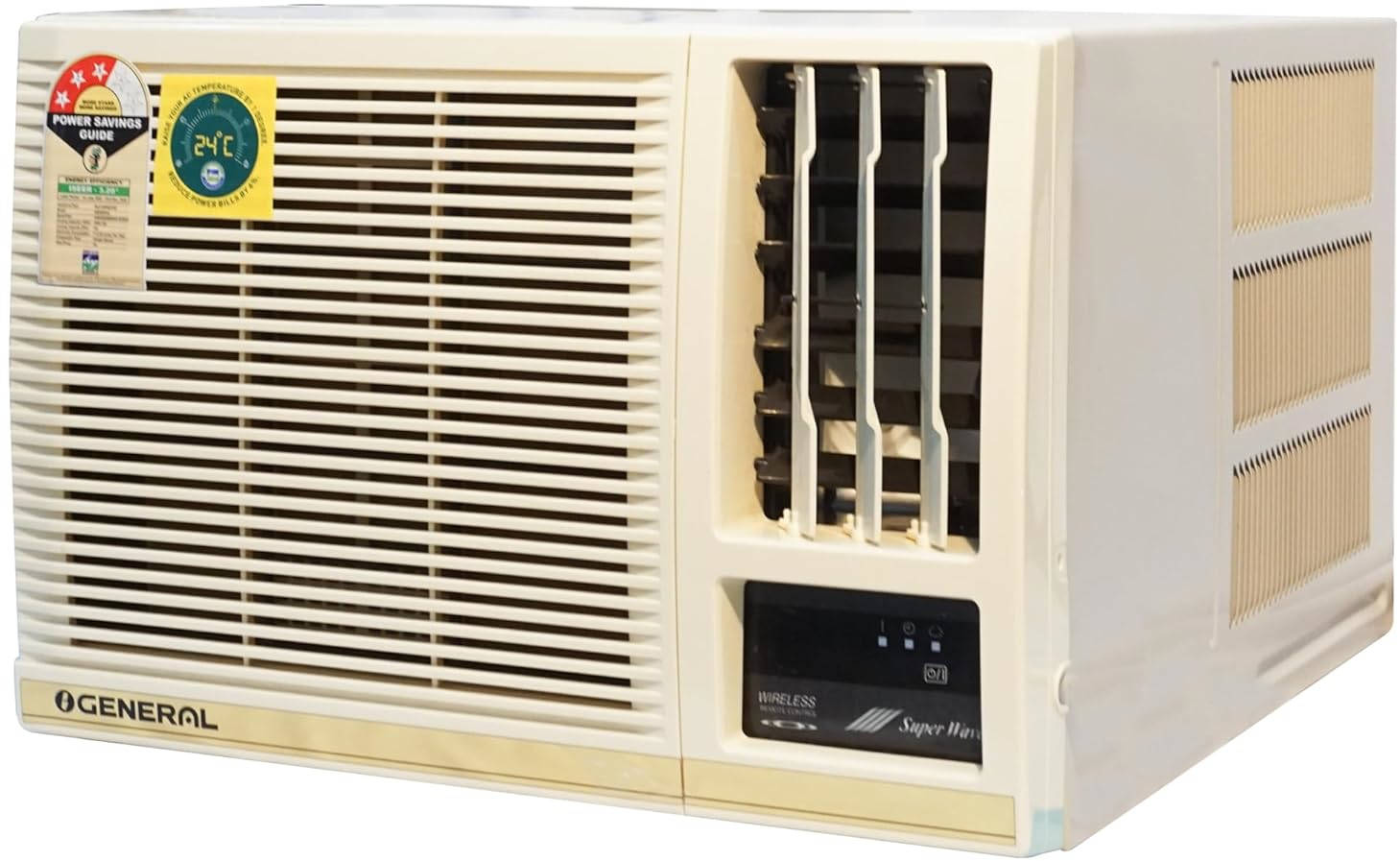 General AMGB09BBWA-B 0.8 Ton 3 Star Window Air Conditioner
