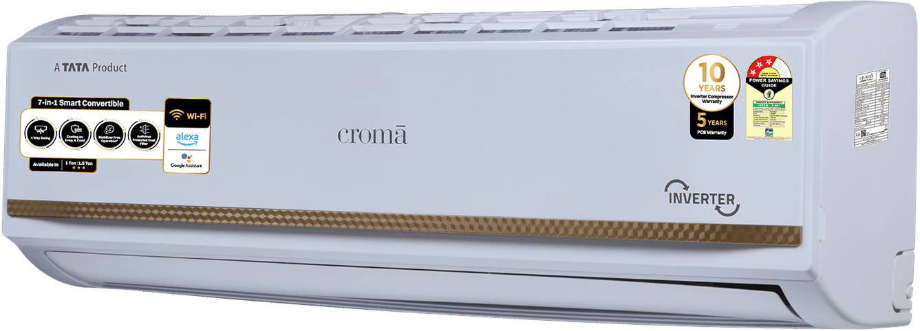 CRLAS18IND170276 1.5 Ton 3 Star Inverter Split Air Conditioner