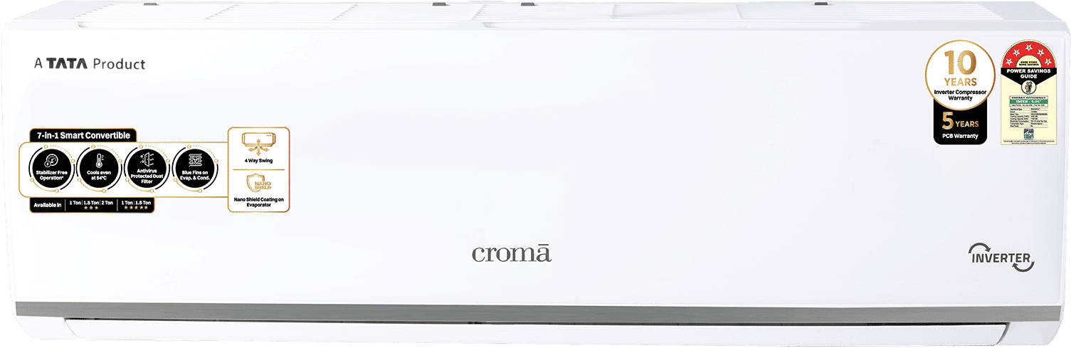 CRLA012INF283268 1 Ton 5 Star Inverter Split Air Conditioner