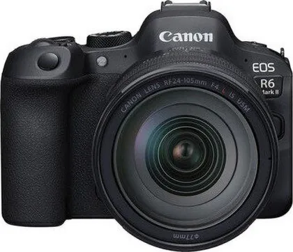 EOS R6 Mark II 24MP Mirrorless Camera with RF 24-105mm F/4L IS USM Lens