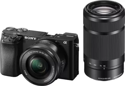 a6100 Mirrorless Camera with 16-50mm & 55-210mm Lens