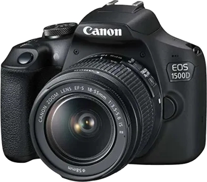 EOS 1500D 24.1MP DSLR Camera (EF-S 18-55mm IS II Lens)