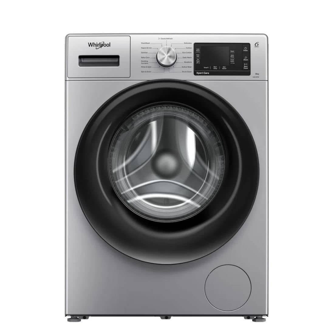 Whirlpool 8 Kg Fully Automatic Front Load Washing Machine (Xpert Care XO8014BYS)