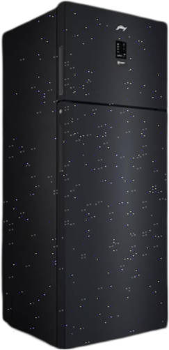 RF EON 474B RCI MT BK 472 L 2 Star Inverter Frost Free Double Door Refrigerator