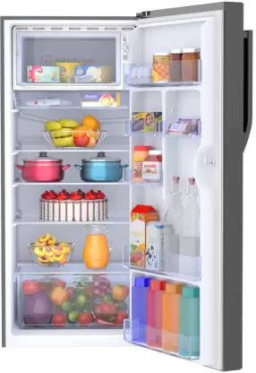 HED-204DS-P 190 L 4 Star Direct Cool Single Door Refrigerator