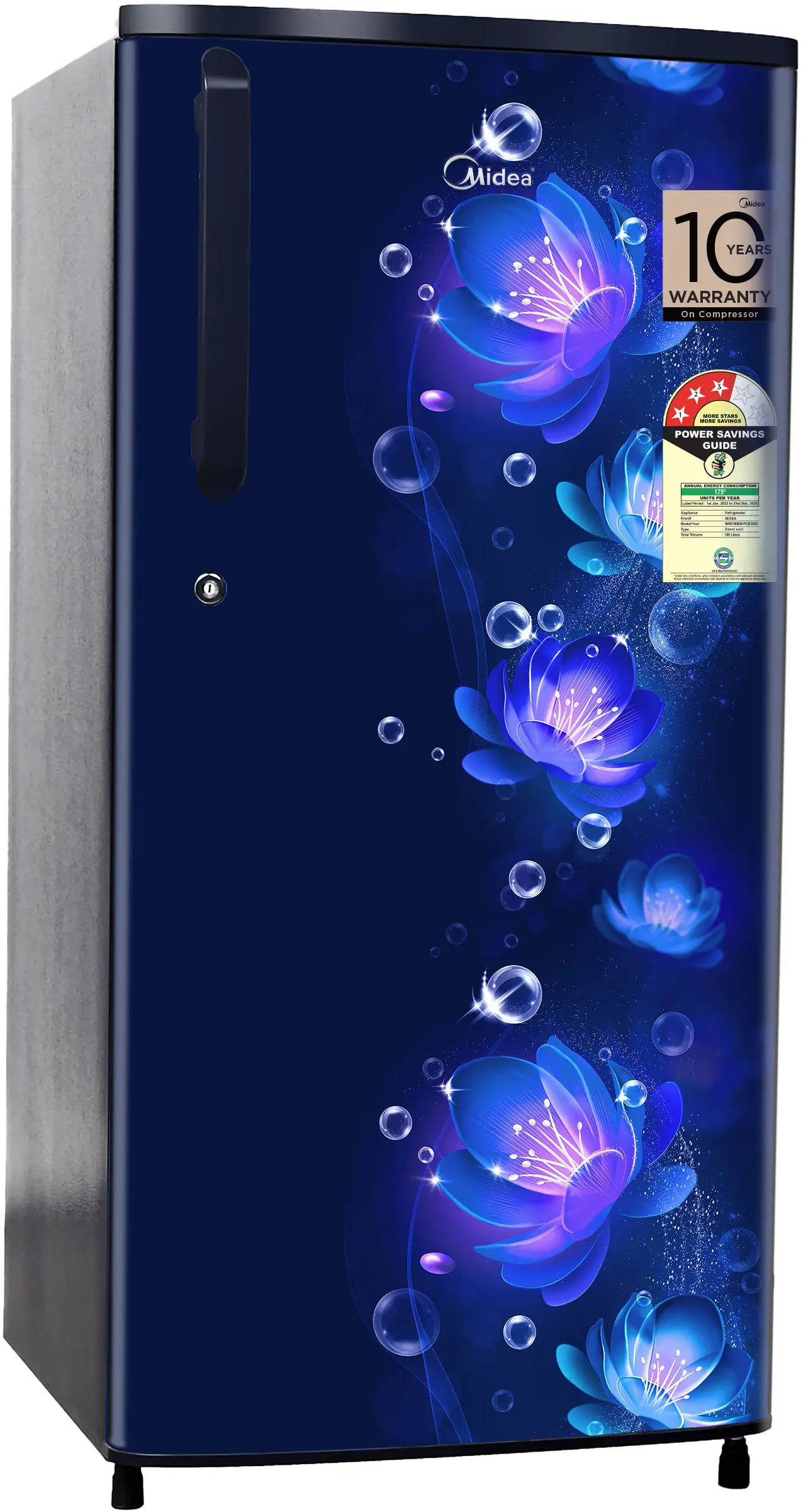 MRD190D3HPCB 190 L 3 Star Inverter Direct Cool Single Door Refrigerator