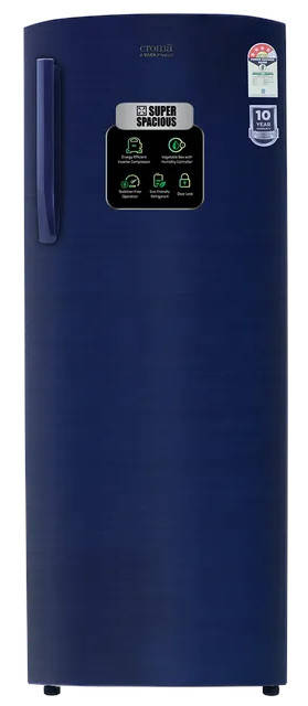 CRLR251DIE302704 251 L 4 Star Inverter Direct Cool Single Door Refrigerator