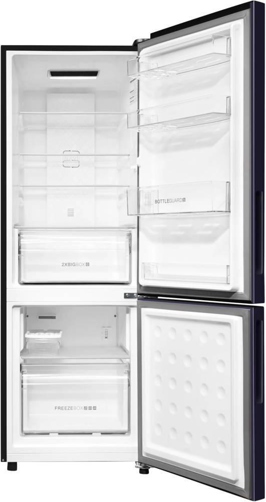 HRB-3752BGB-P 325 L 2 Star Inverter Frost Free Bottom-Mount Freezer Refrigerator
