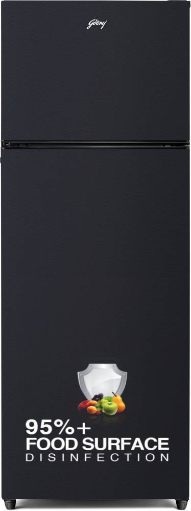 RF EON 331B RCIT MT BK 308 L 2 Star Inverter Frost Free Double Door Refrigerator