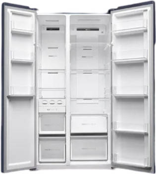 HRS-682GKU1 602 L 3 Star Inverter Frost Free Side By Side Door Refrigerator