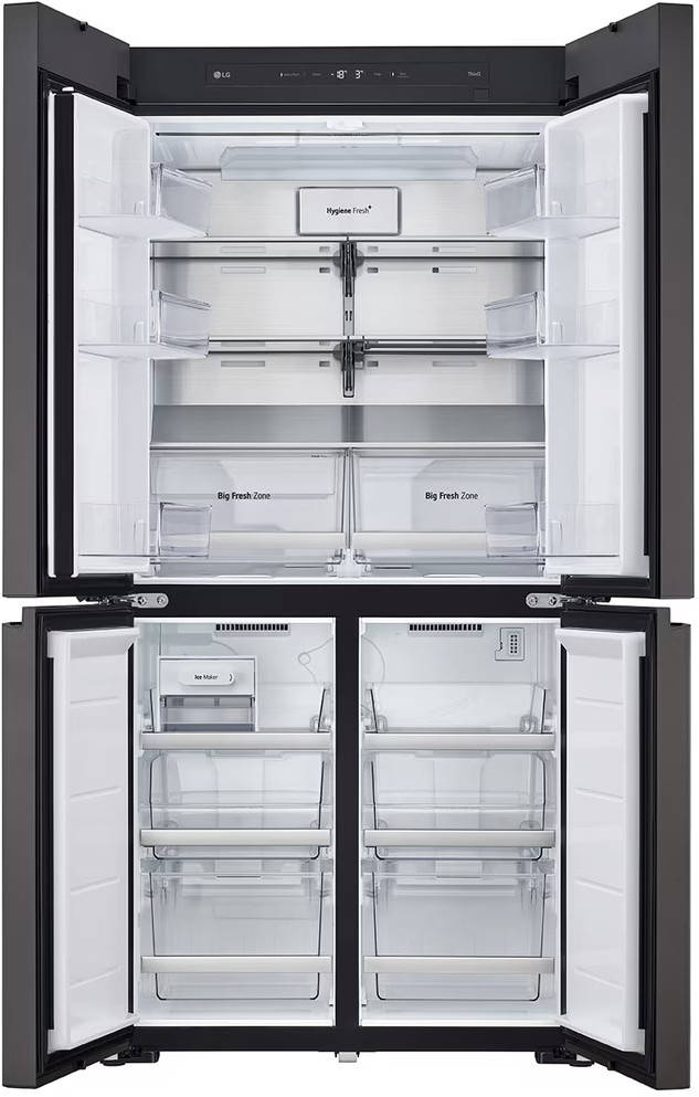 GR-B24FQGJB 614 L 3 Star Inverter Frost Free French Door Refrigerator