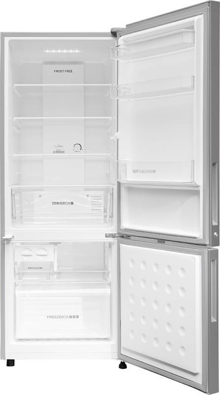 HRB-3502BS-P 300 L 2 Star Inverter Frost Free Bottom-Mount Freezer Refrigerator