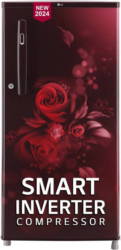 GL-B199OSEY 185 L 4 Star Inverter Direct Cool Single Door Refrigerator