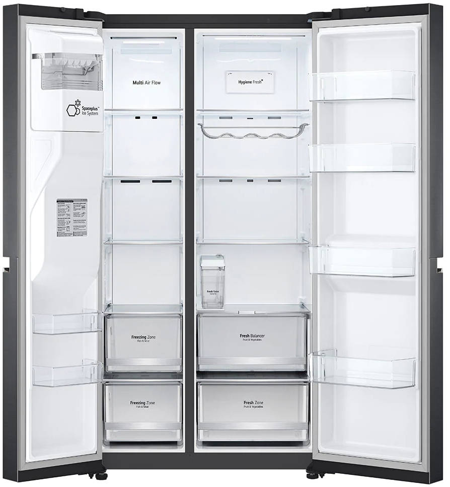 GC-L257SL4L 674 L Inverter Side By Side Door Refrigerator