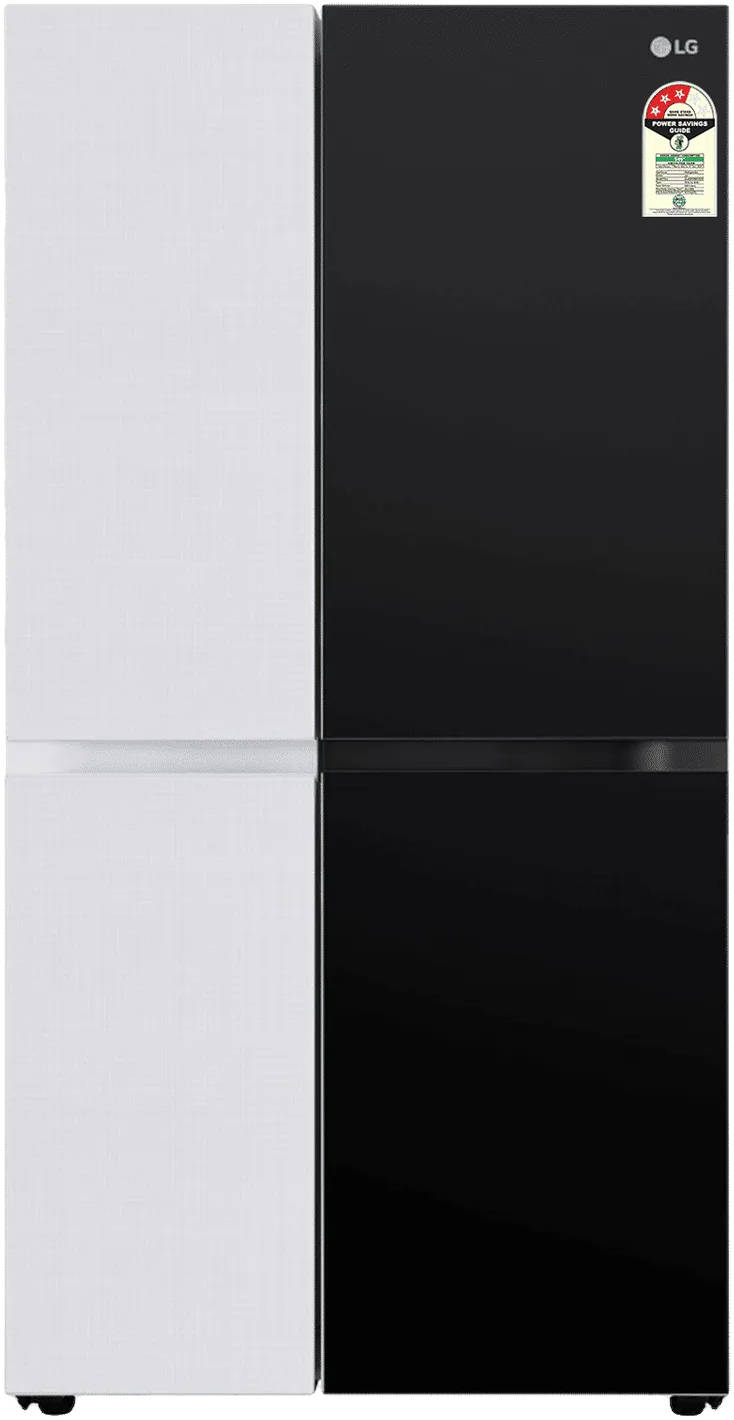 GL-B257DMK3 650 L 3 Star Inverter Frost Free Side By Side Door Refrigerator
