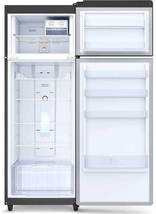 RT EONCRYSTAL 310B RI OB 272 L 2 Star Inverter Frost Free Double Door Refrigerator