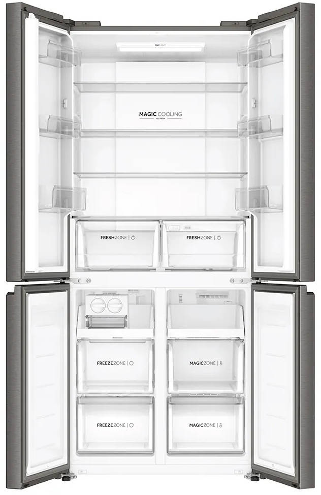 HRB-600IS 520 L 3 Star Inverter Frost Free French Door Refrigerator