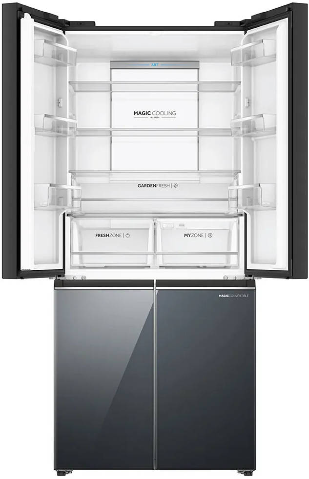 HRB-600MGU1 520 L 3 Star Inverter Frost Free French Door Refrigerator