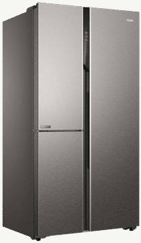 HRT-683ISU1 598 L 3 Star Inverter Frost Free Side By Side Door Refrigerator