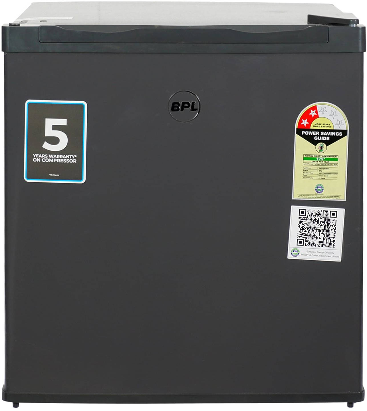 BRC-F060RBPSGV 45 L 2 Star Direct Cool Mini Fridge Refrigerator