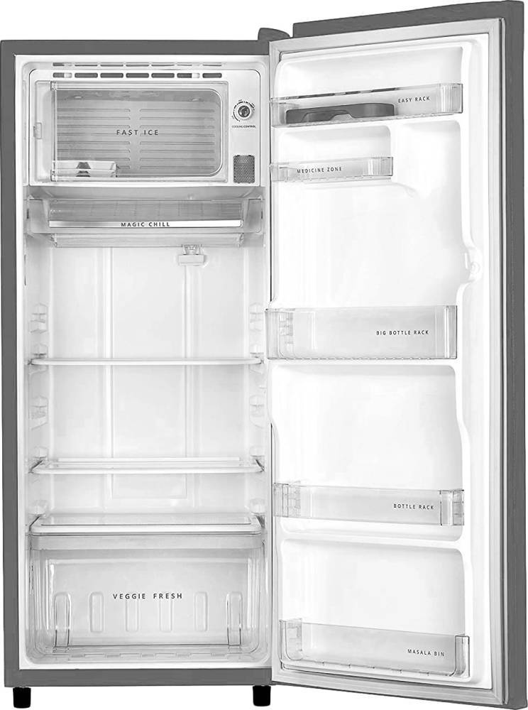 215 IMPRO PRM 4S Inv Alpha Steel-Z 192 L 4 Star Inverter Direct Cool Single Door Refrigerator