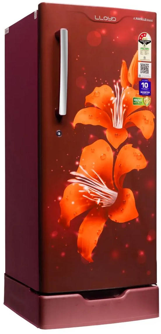 GLDC203SLWS2LC 188 L 3 Star Direct Cool Single Door Refrigerator