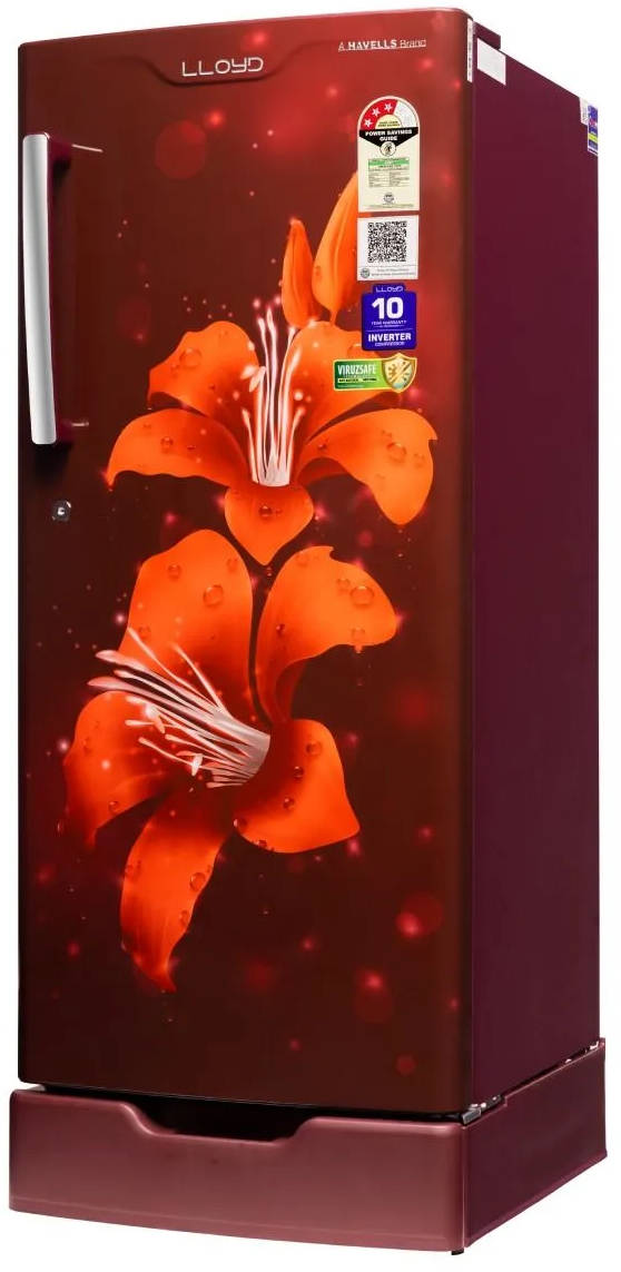 GLDC203SLWS2LC 188 L 3 Star Direct Cool Single Door Refrigerator
