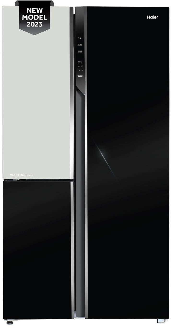 HRT-683KWG-P 598 L 3 Star Inverter Frost Free Side By Side Door Refrigerator