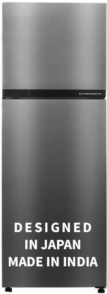 SJ-FF305V2-PSH 265 L 2 Star Inverter Frost Free Double Door Refrigerator