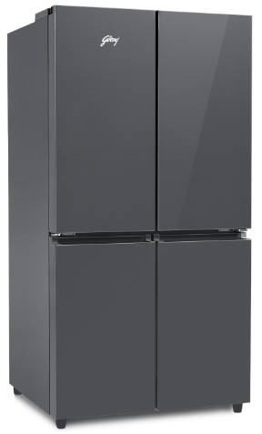 RM EONVELVET 685 RIT GR BK 670 L Inverter Frost Free French Door Refrigerator